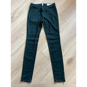 Rag & Bone JEAN Legging Ankle Skinny Pants Dark Green Women's Size 26‎